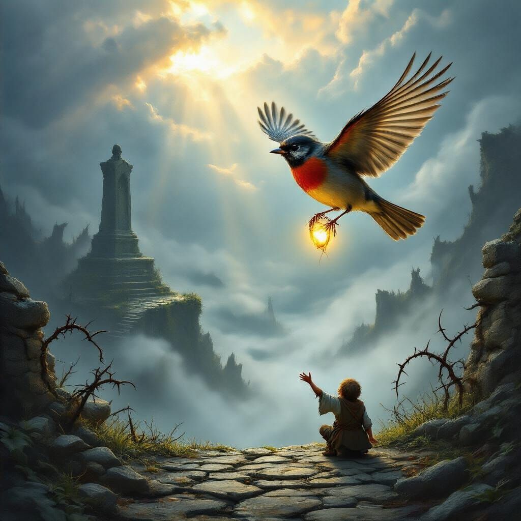 Little friend, brave hero.