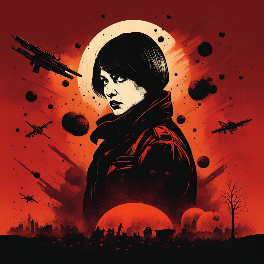 Woman in War: Dark Humor Horror in Tricolor