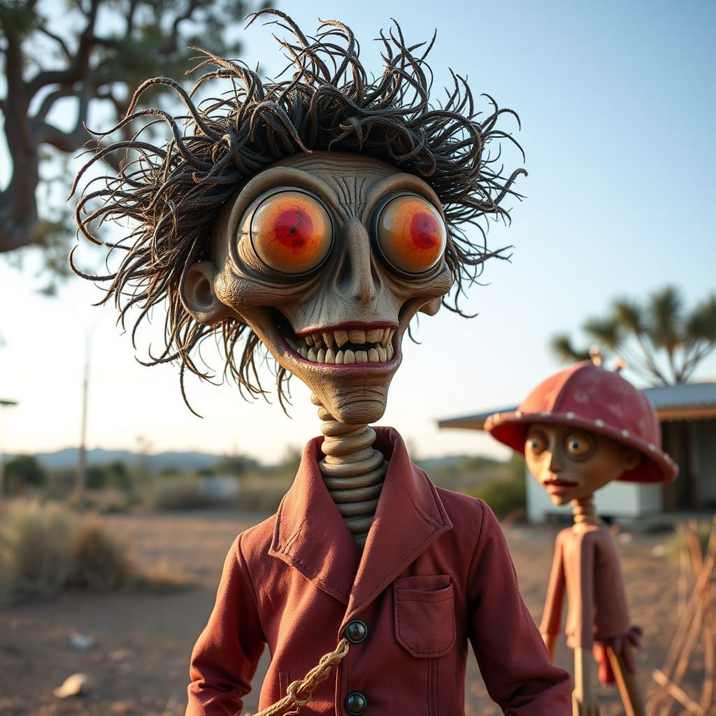 AI Interpretation of the Concept: Weird