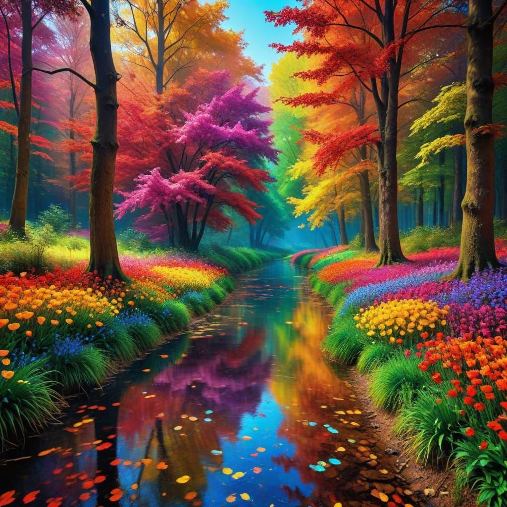 Amazing Colourful Scene