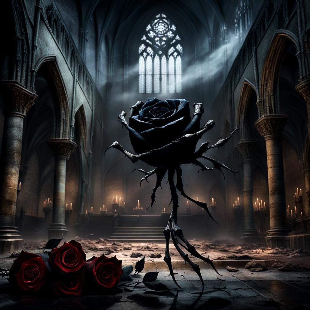 Black rose