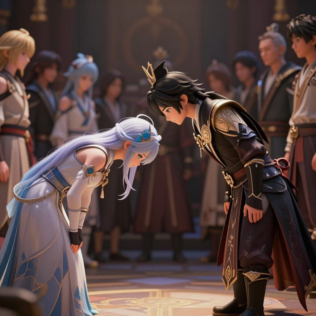 Anime Emperor Shows Deep Reverence in Fantasy Art