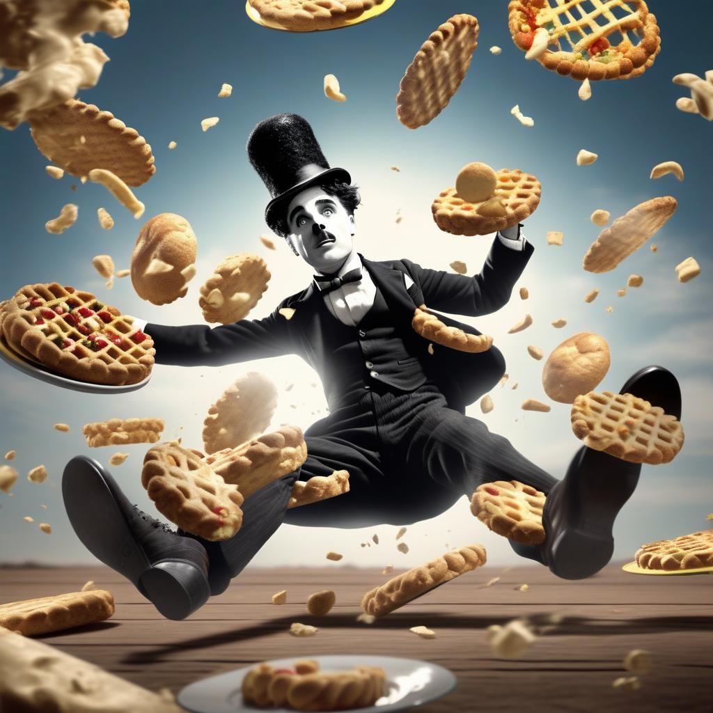 Chaplin's Mishap: A Comedy of Errors in Motion