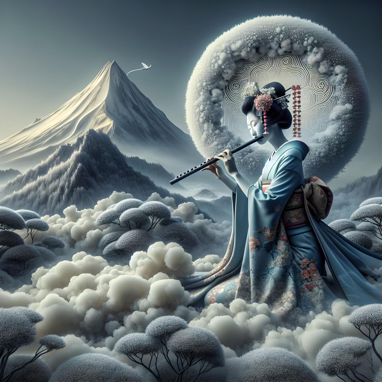 The flute. with a twist