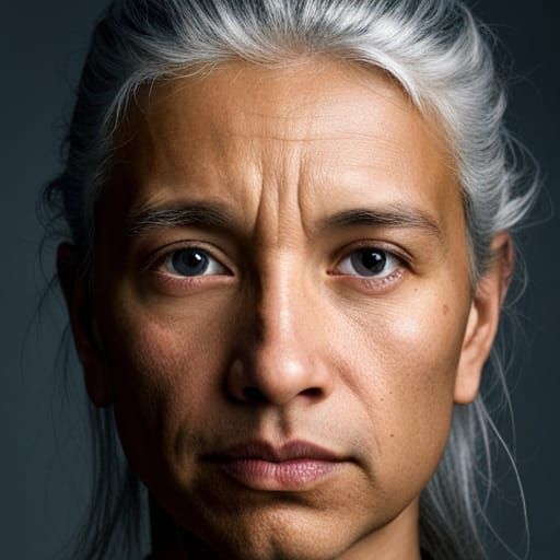 Oriental Girl Portrait in Professional Photography Style