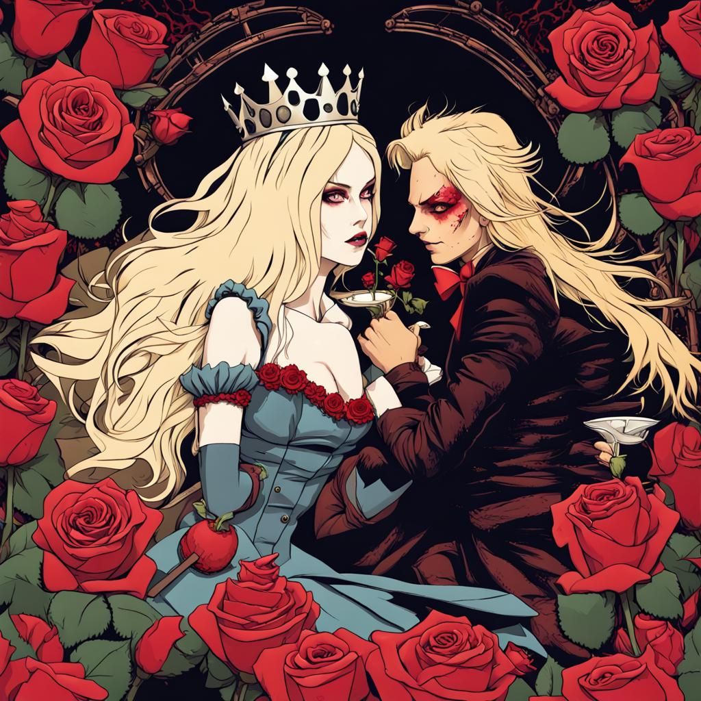 Post-Apocalyptic Wonderland Chess Match