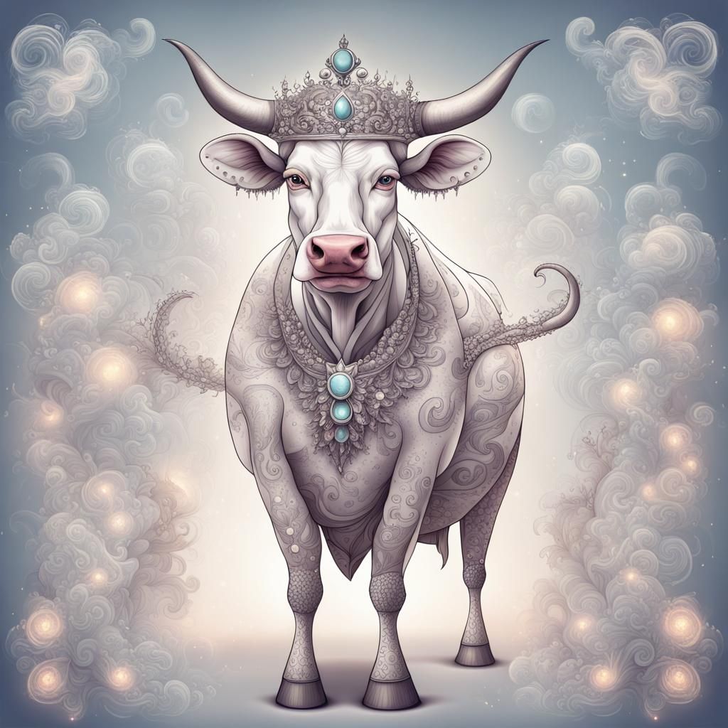 Cow Princess Defends Against Imaginary Elephants