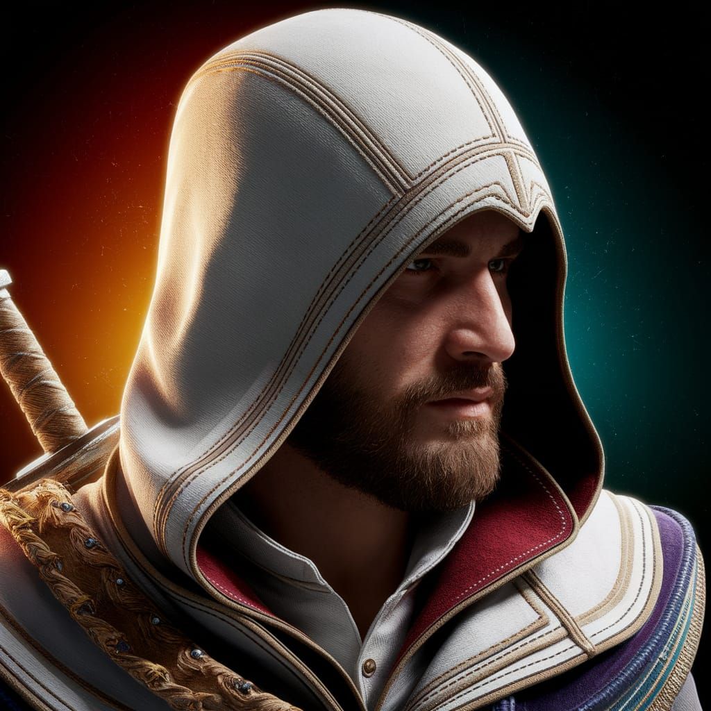 Assassin's Creed Origins Wallpaper in Hyperrealistic Style