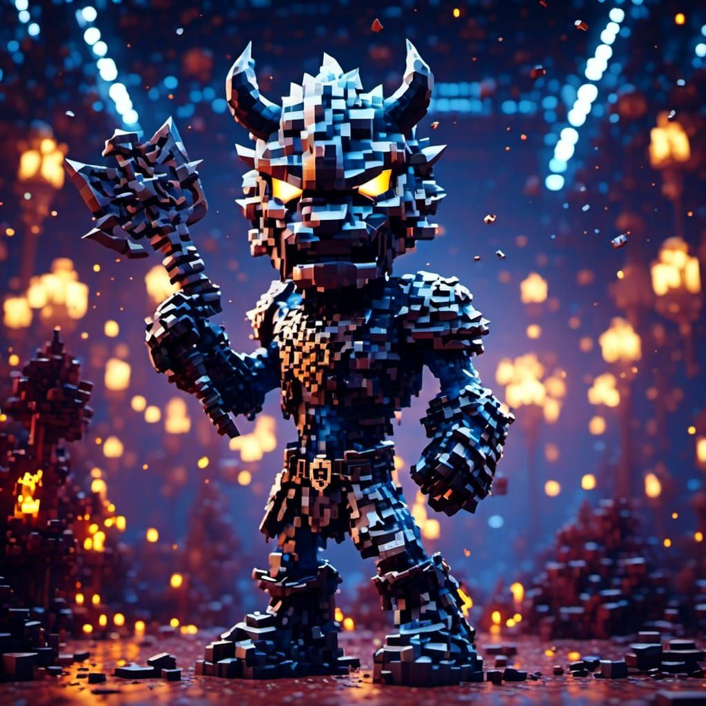 Dallas Cowboys Rowdy Mascot: Detailed Matte Painting