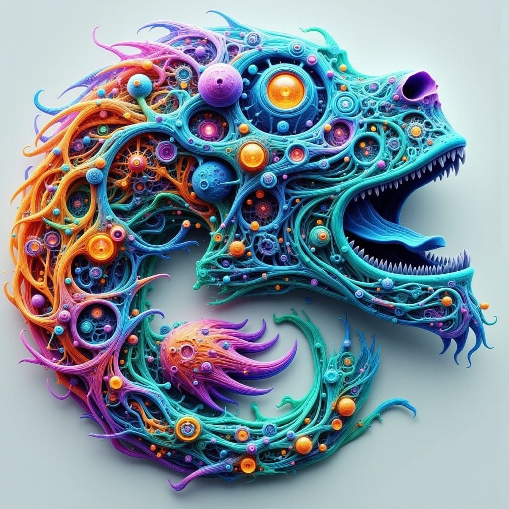 AI Generated Image Based on a Short Prompt