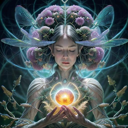 Brain Network User Illusion in Surrealist Style