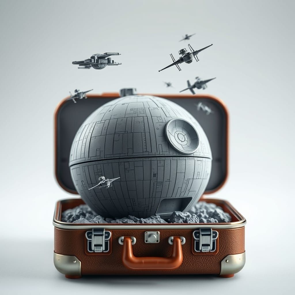Death Star in a Suitcase