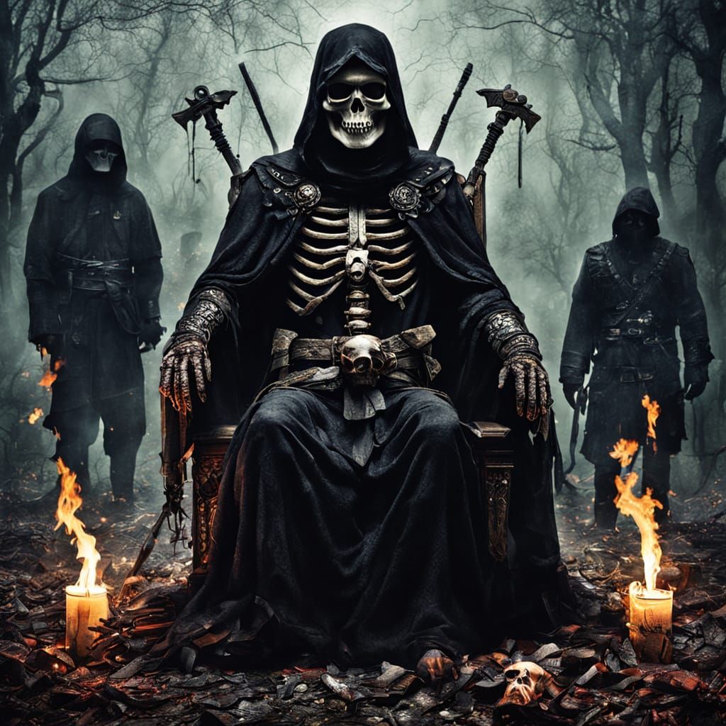 AI Image of Death Rituals