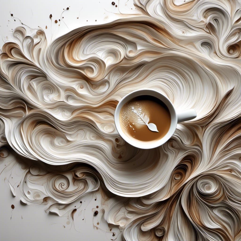 Spilled Coffee Paterns