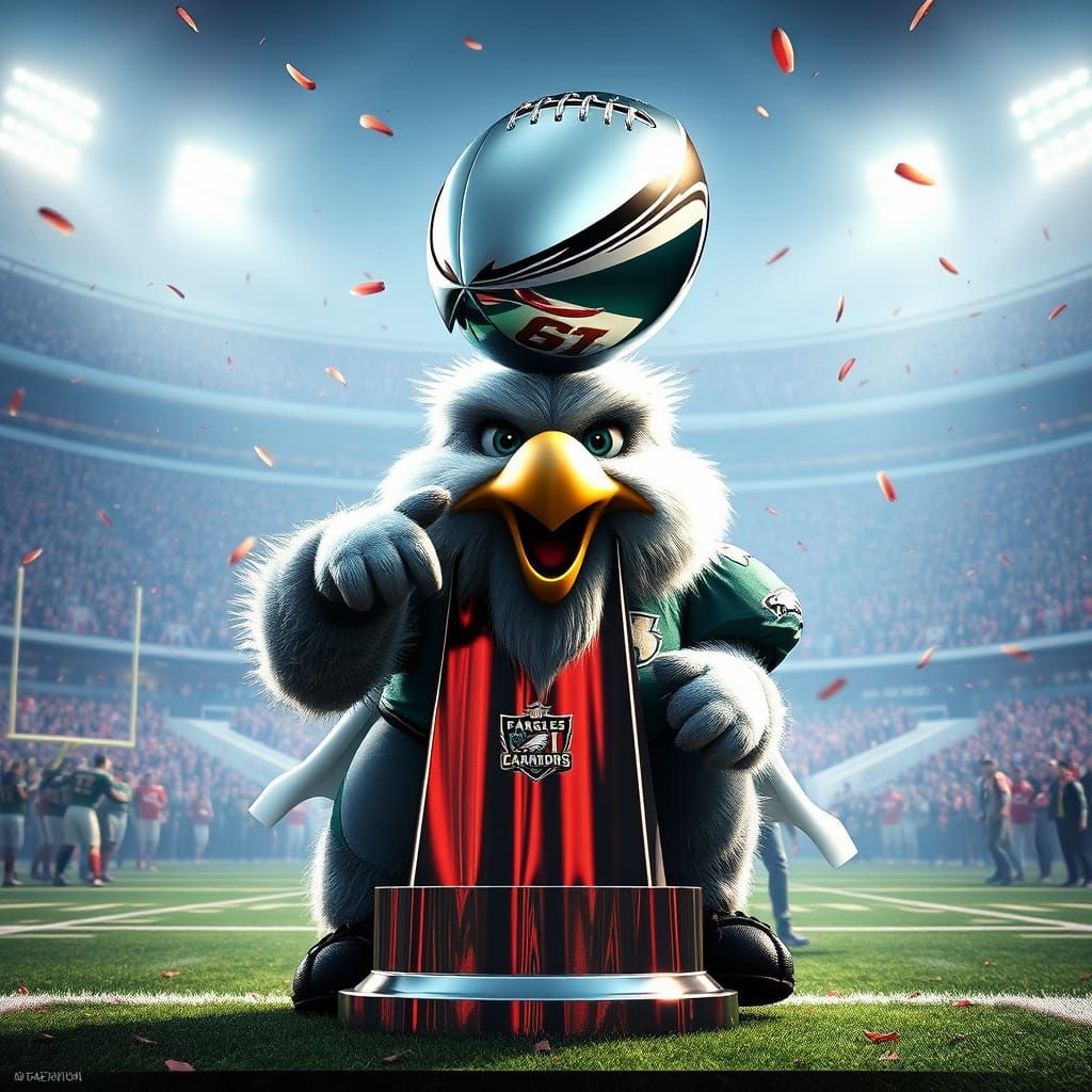 Fantastical Eagles Victory in a Chrome Age