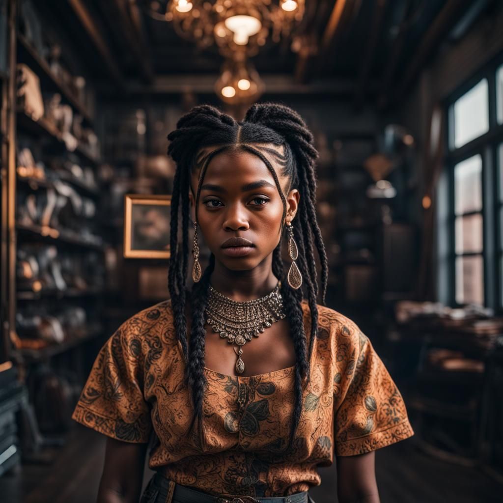 Hyperrealistic Gen Z Portrait in Cinematic Style