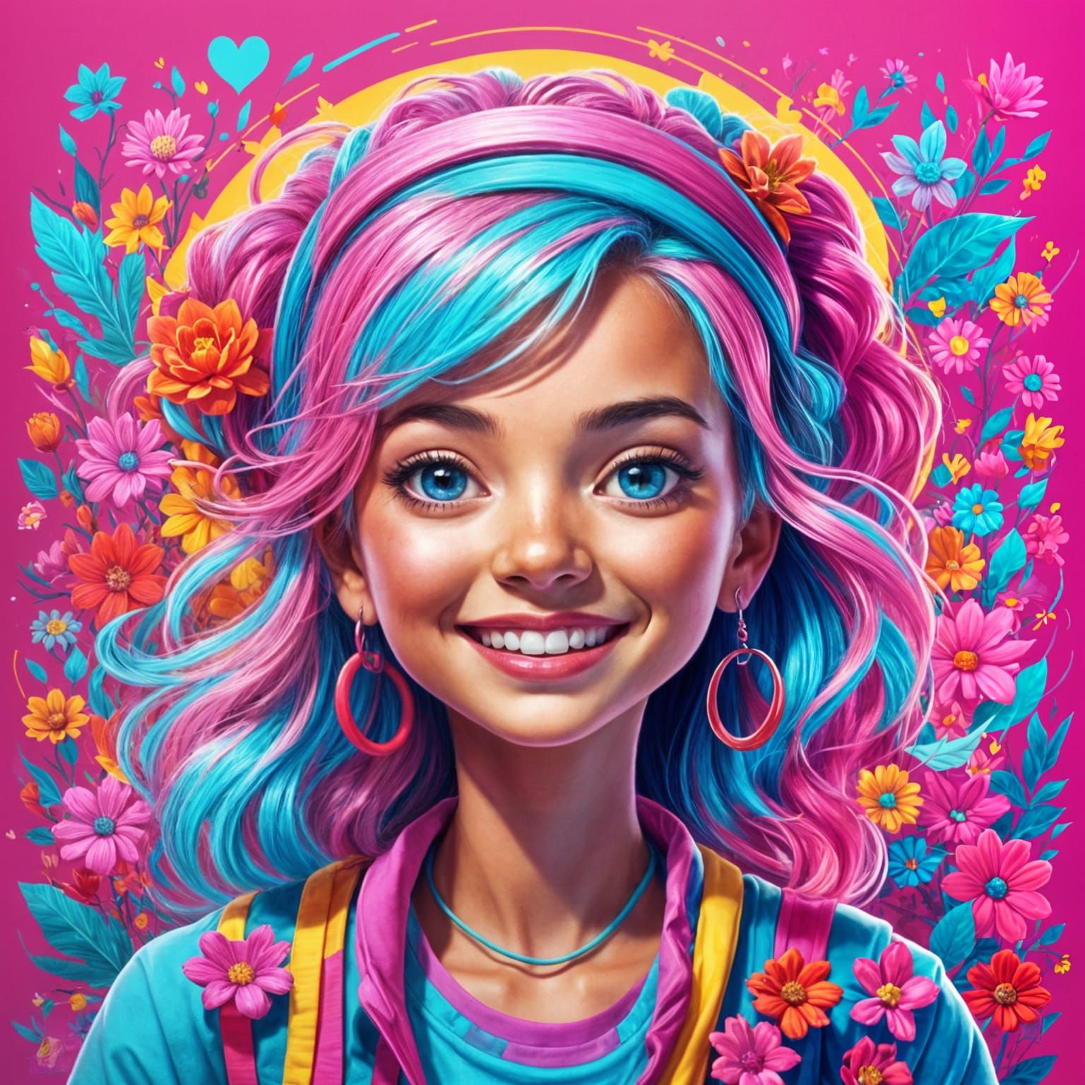 Psychedelic Explosion of Peace and Love