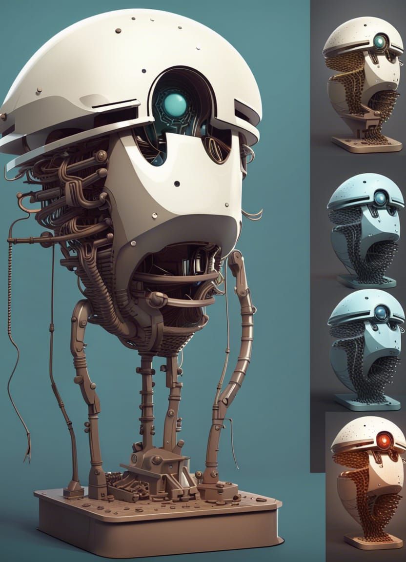 Automatistic Surrealist-Primitivism Art