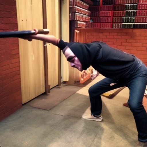 Ugly Negan Twerking in Minecraft