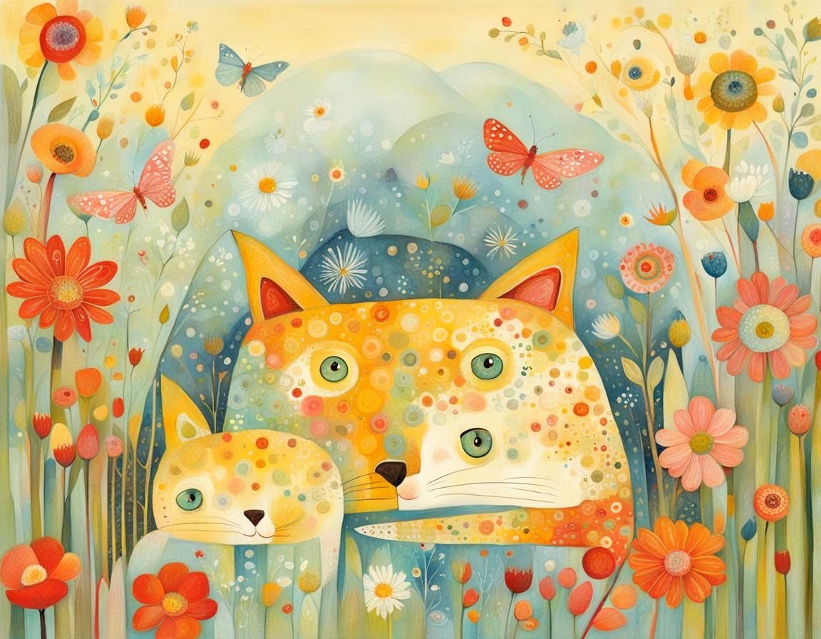 Image Created in Style of Multiple Artists