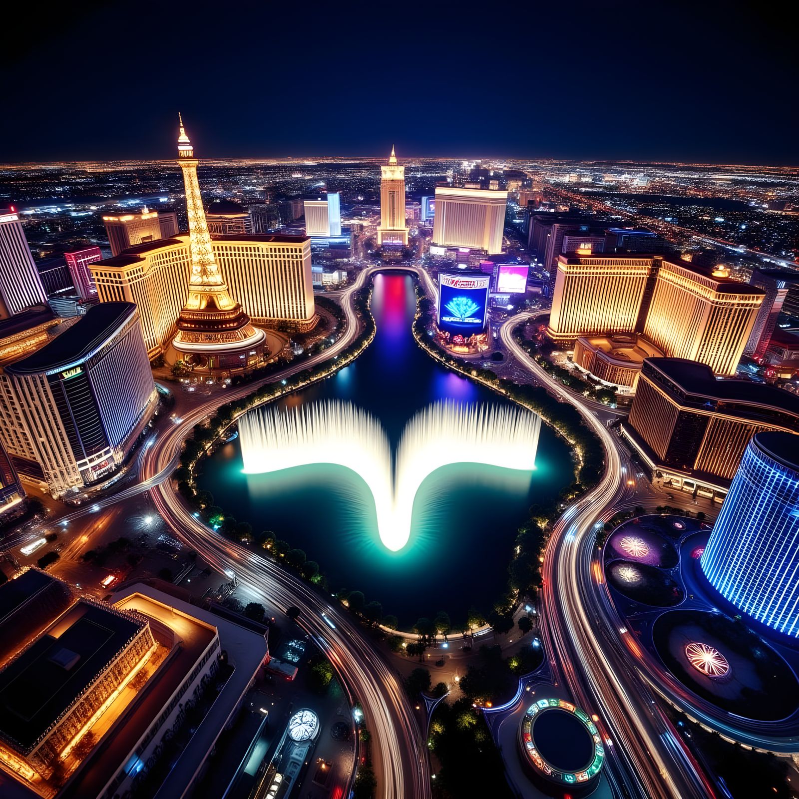 Las vegas ai or photo? Yes ai