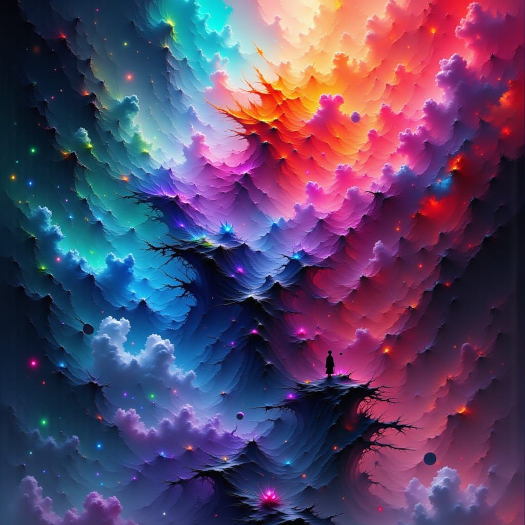 Fantastical Matte Painting with Intricate Details