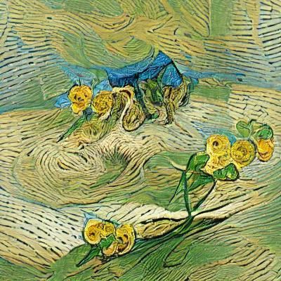 Expressive Portrait in Van Gogh Style