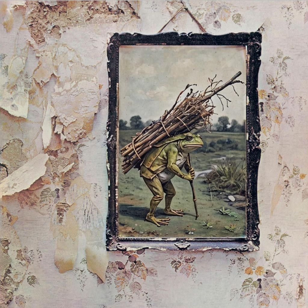 Alternative album cover: Frog Zeppelin - IV