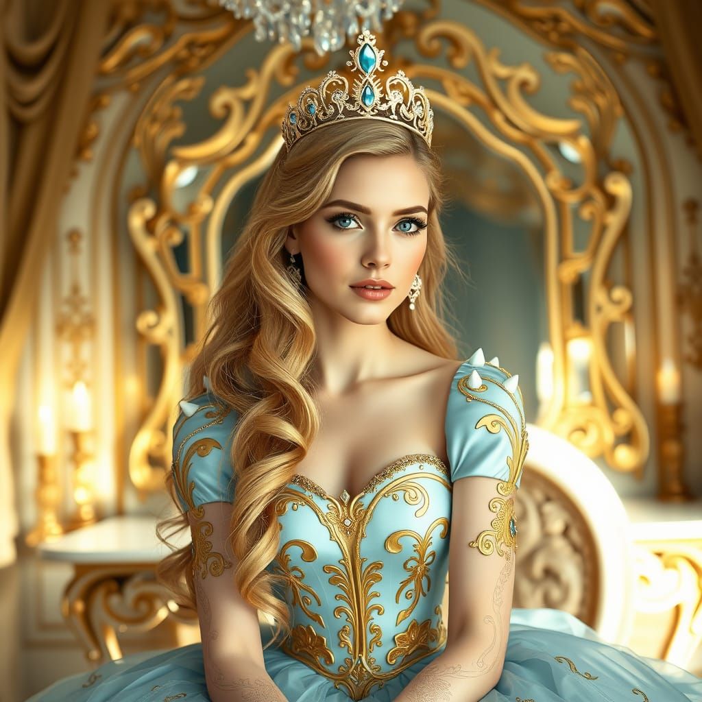 Golden Princess in Regal Luxury