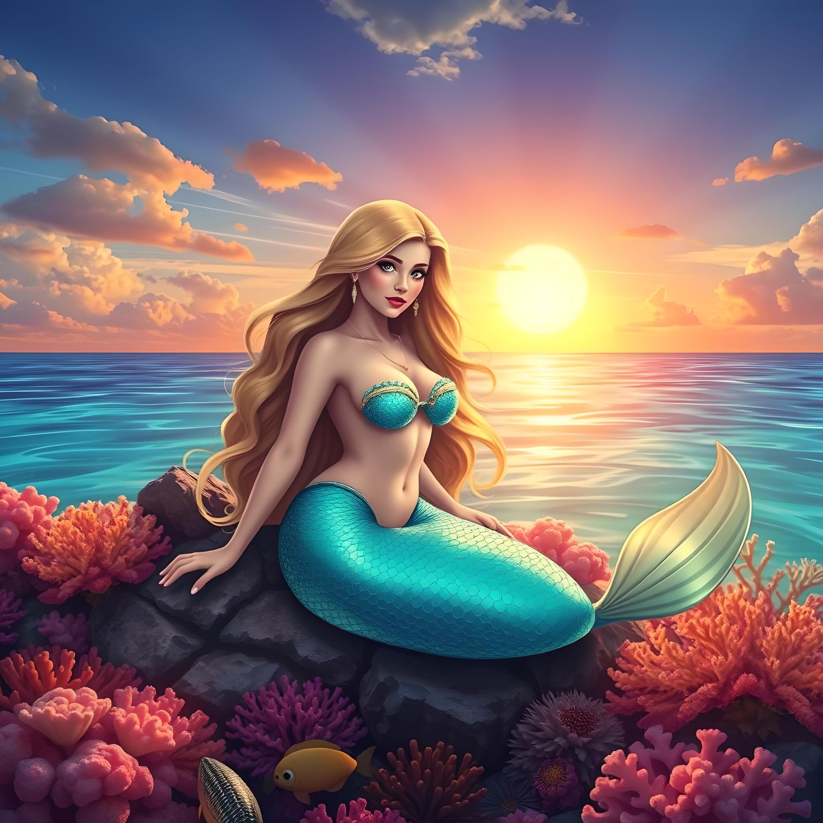 Cute Mermaid