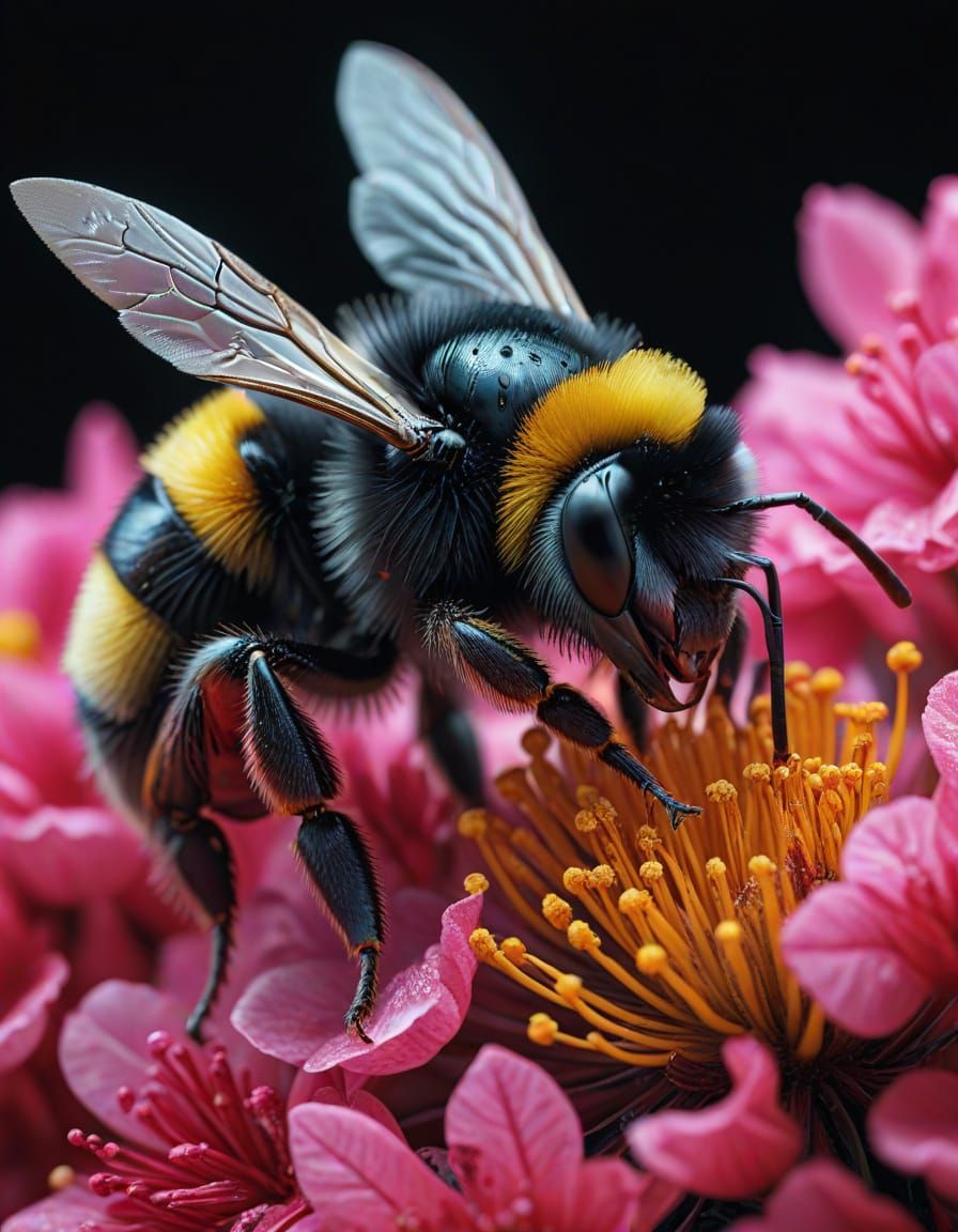 Bee and Flower