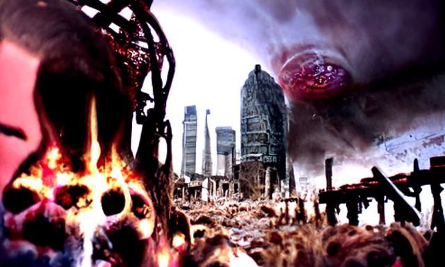 Unholy Beams Corrupt Earth in Post-Apocalyptic Sci-Fi Horror