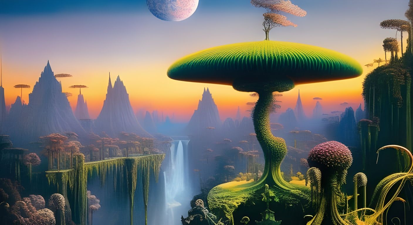 Surreal Landscape: Land of Ill Omens