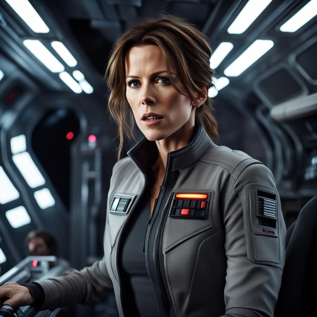 Kate Beckinsale as Rogue Spacer in Star Wars