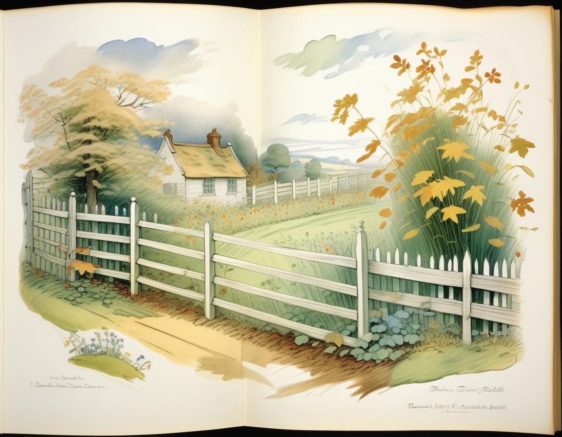Leaf Illustration in Children's Book Style