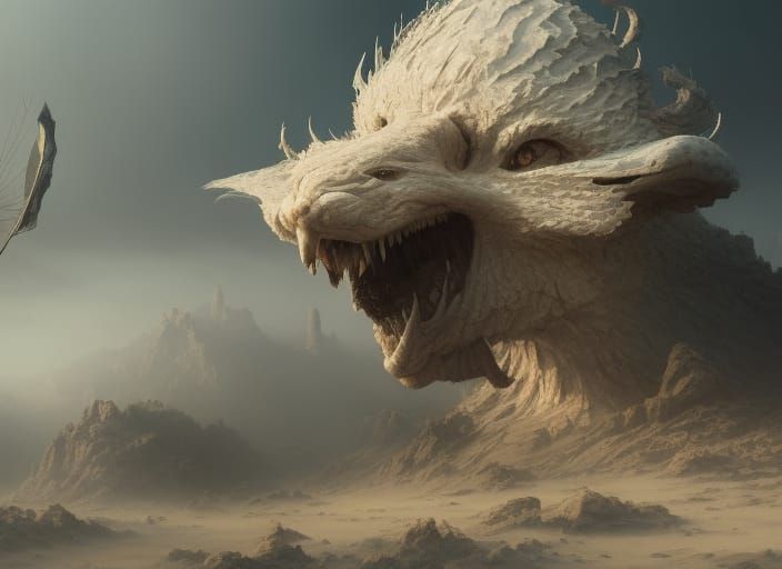 Hyperrealistic Dust in the Wind by Masters