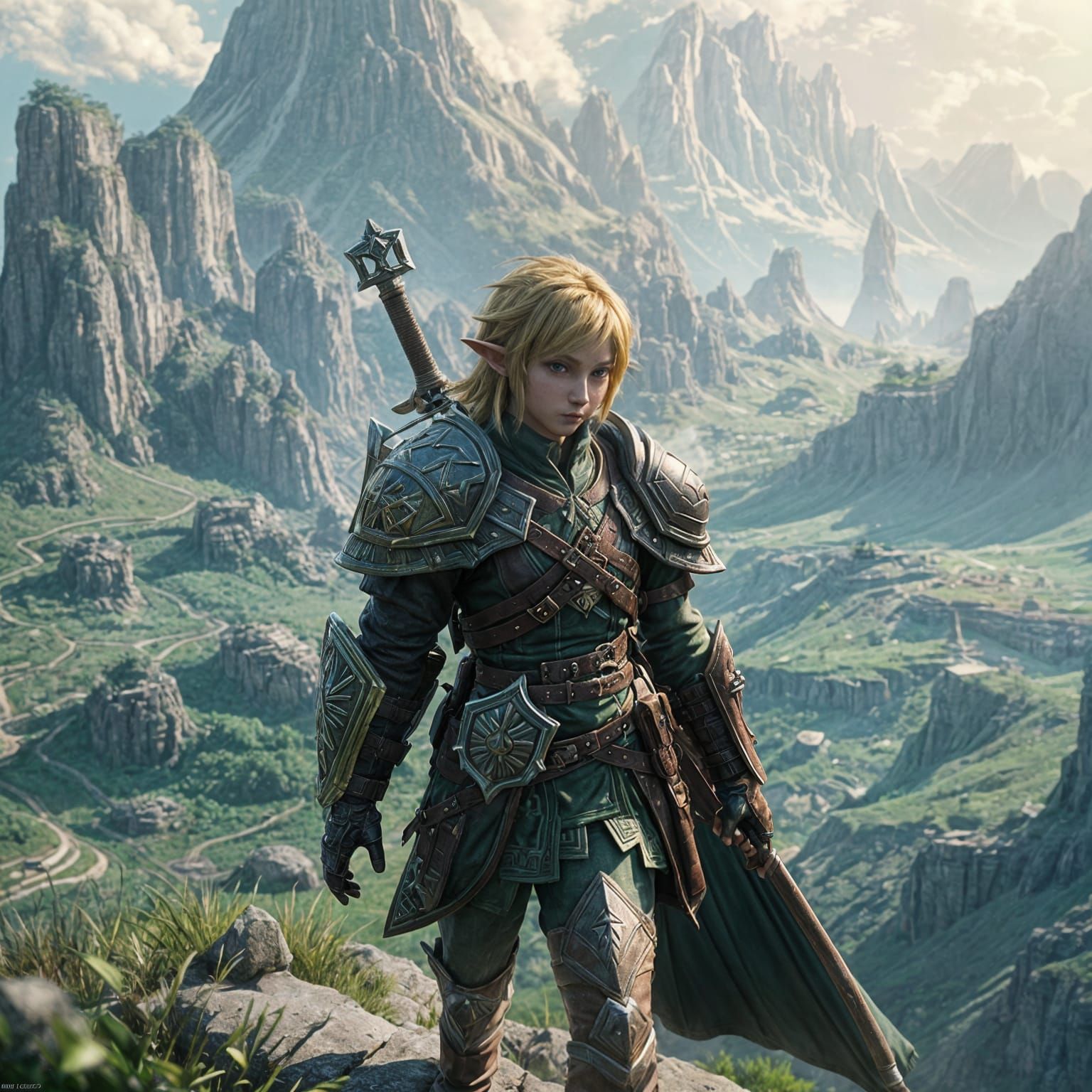 Epic Fantasy Realm in 8K Resolution