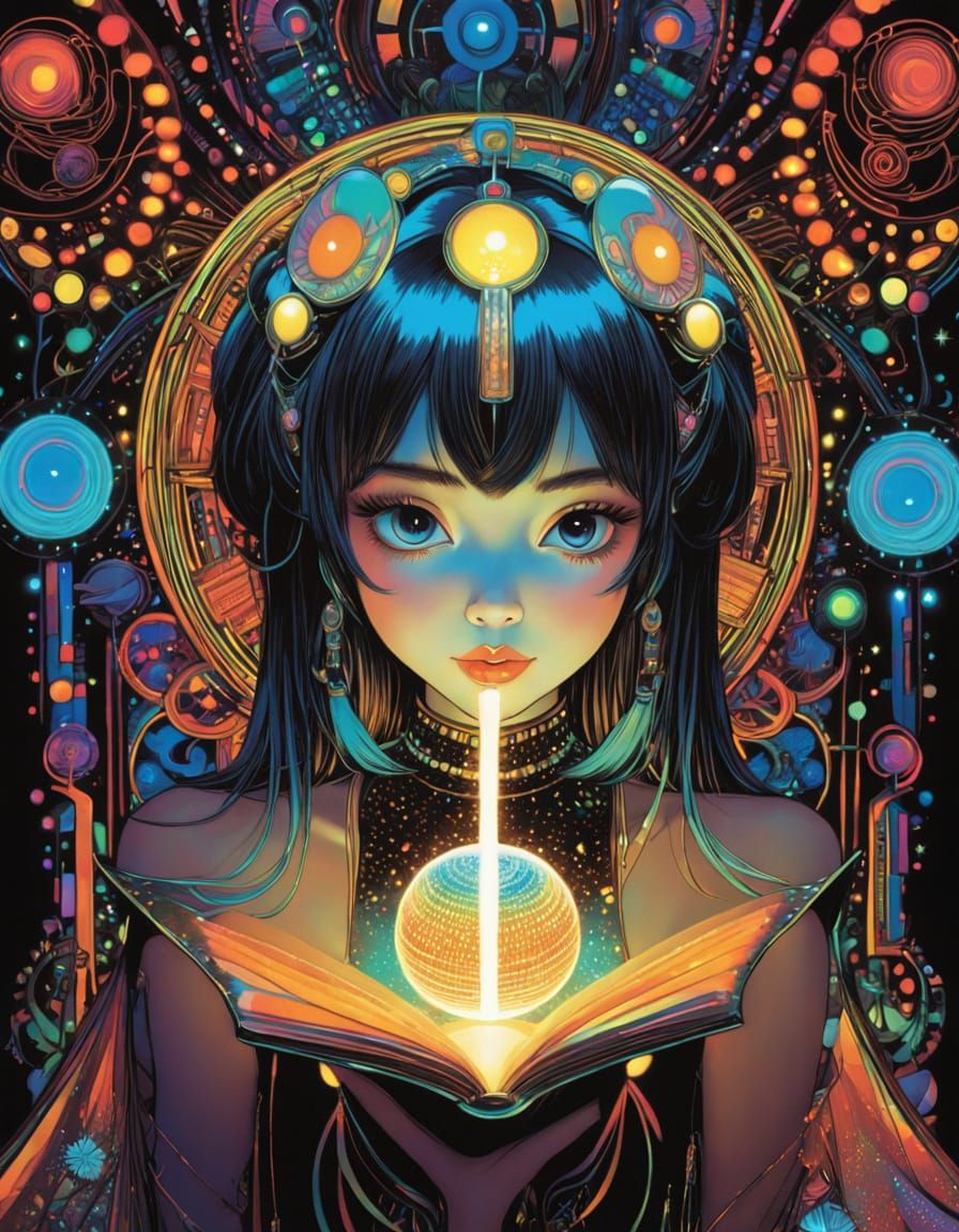 contrasting, early 1970s, starched