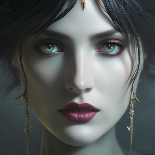 Dark Elf portrait