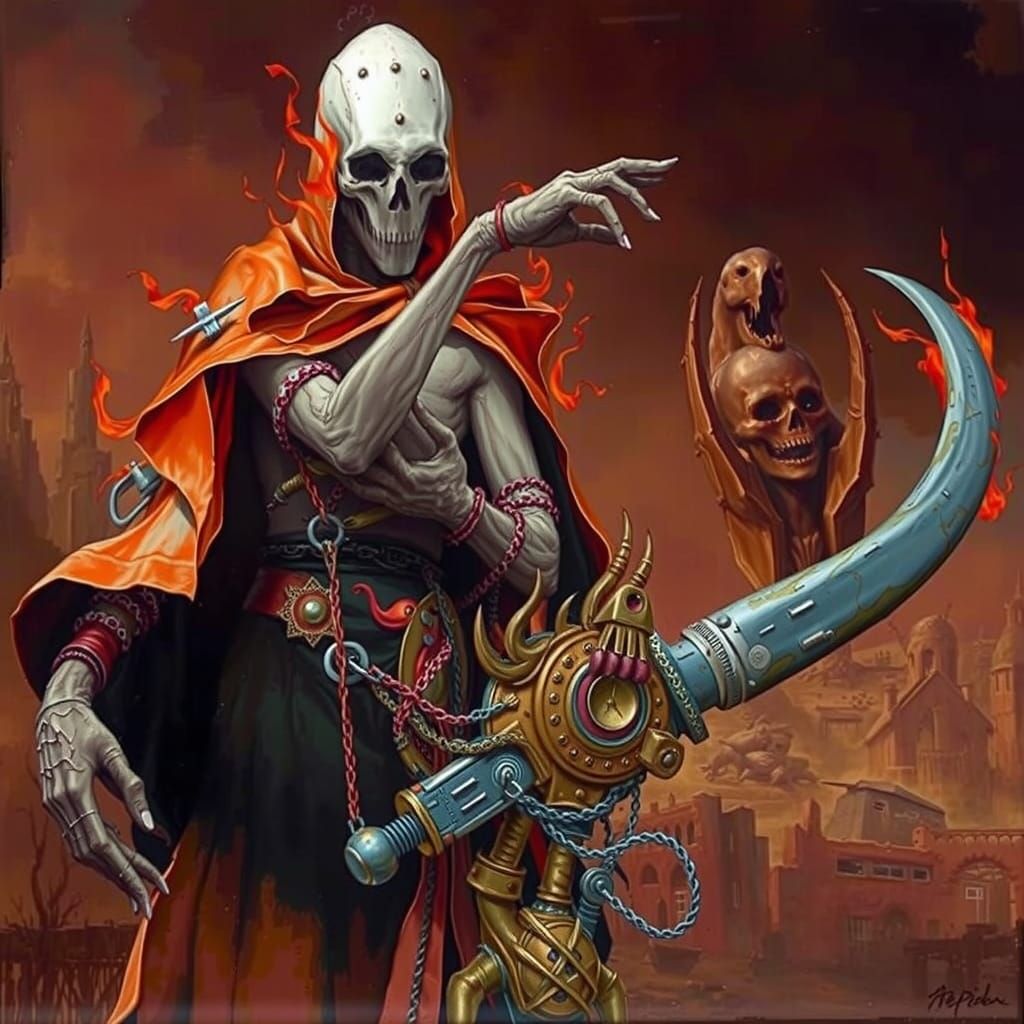 Elegy of the Scythe-Wired Prophet