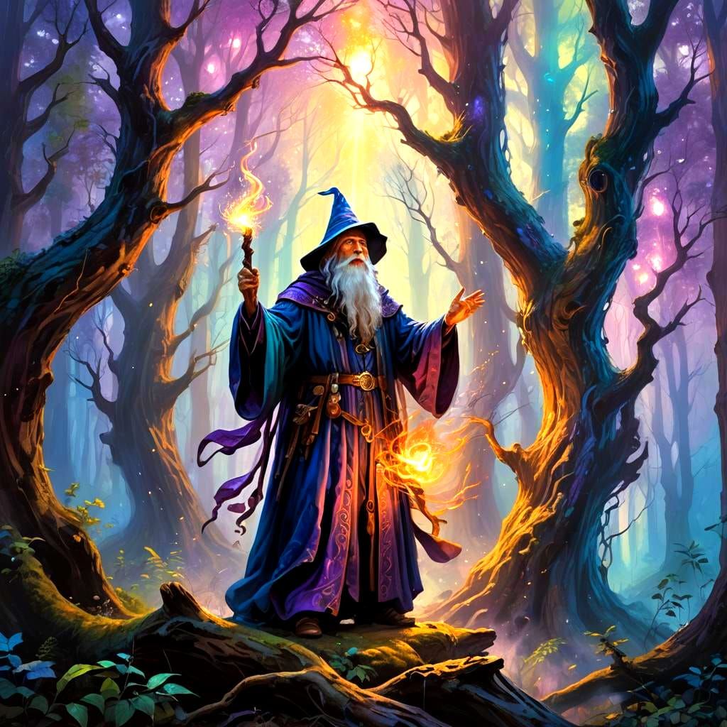 Fantastical Magic Concept Art in Deep Color