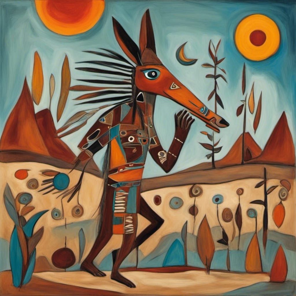 Tribal Aussie Sorcerer