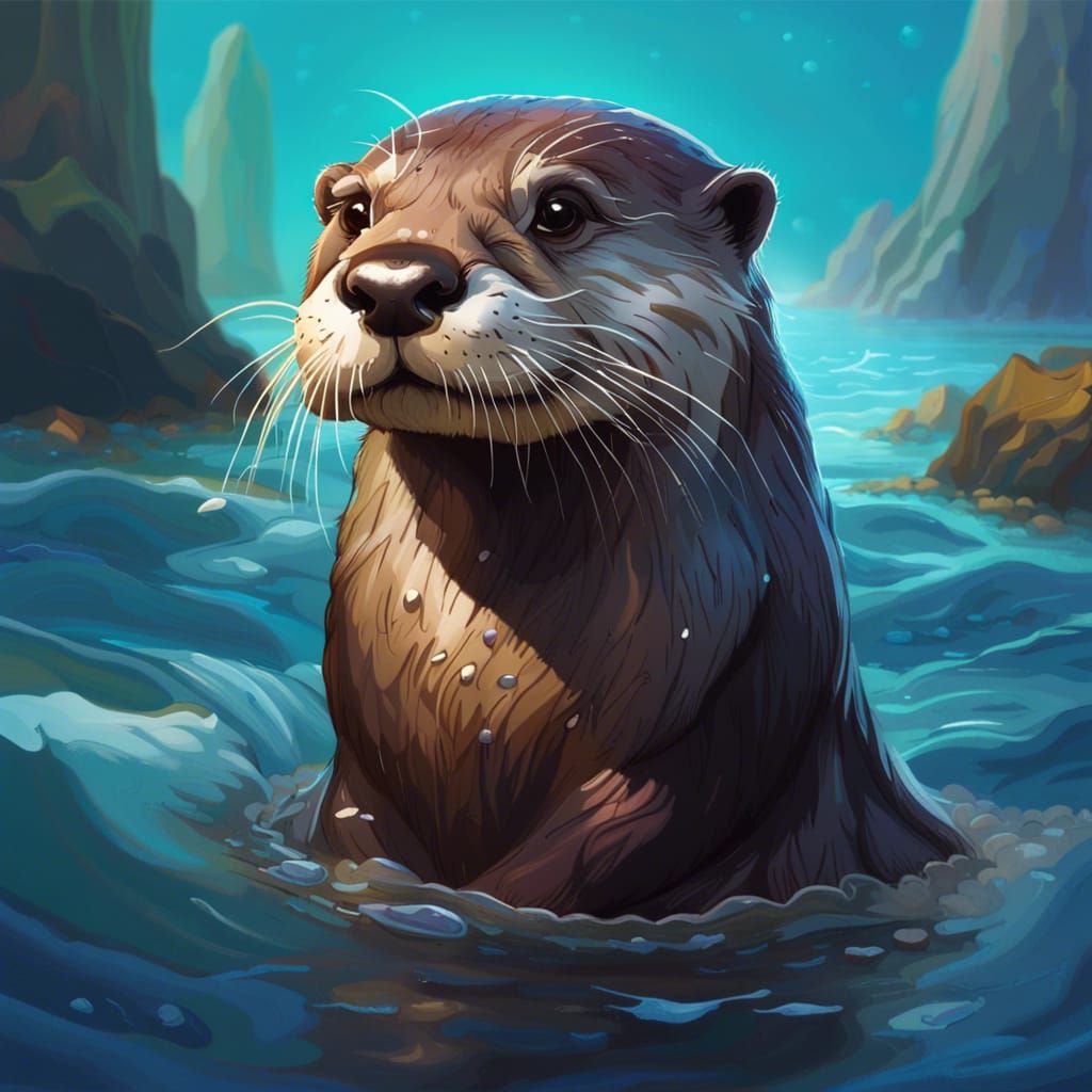 Slick the Otter