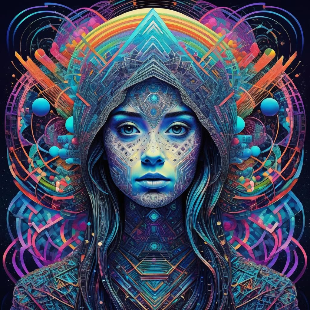 Psychedelic Futurism: A Geometric Hypereality