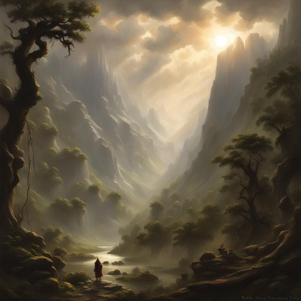 Pre-Cataclysmic Age Continent: Sword and Sorcery Landscape