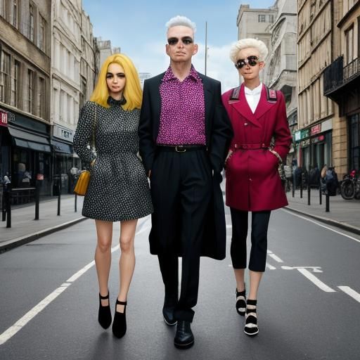 West End Girls, East End Boys: AI Interpretation