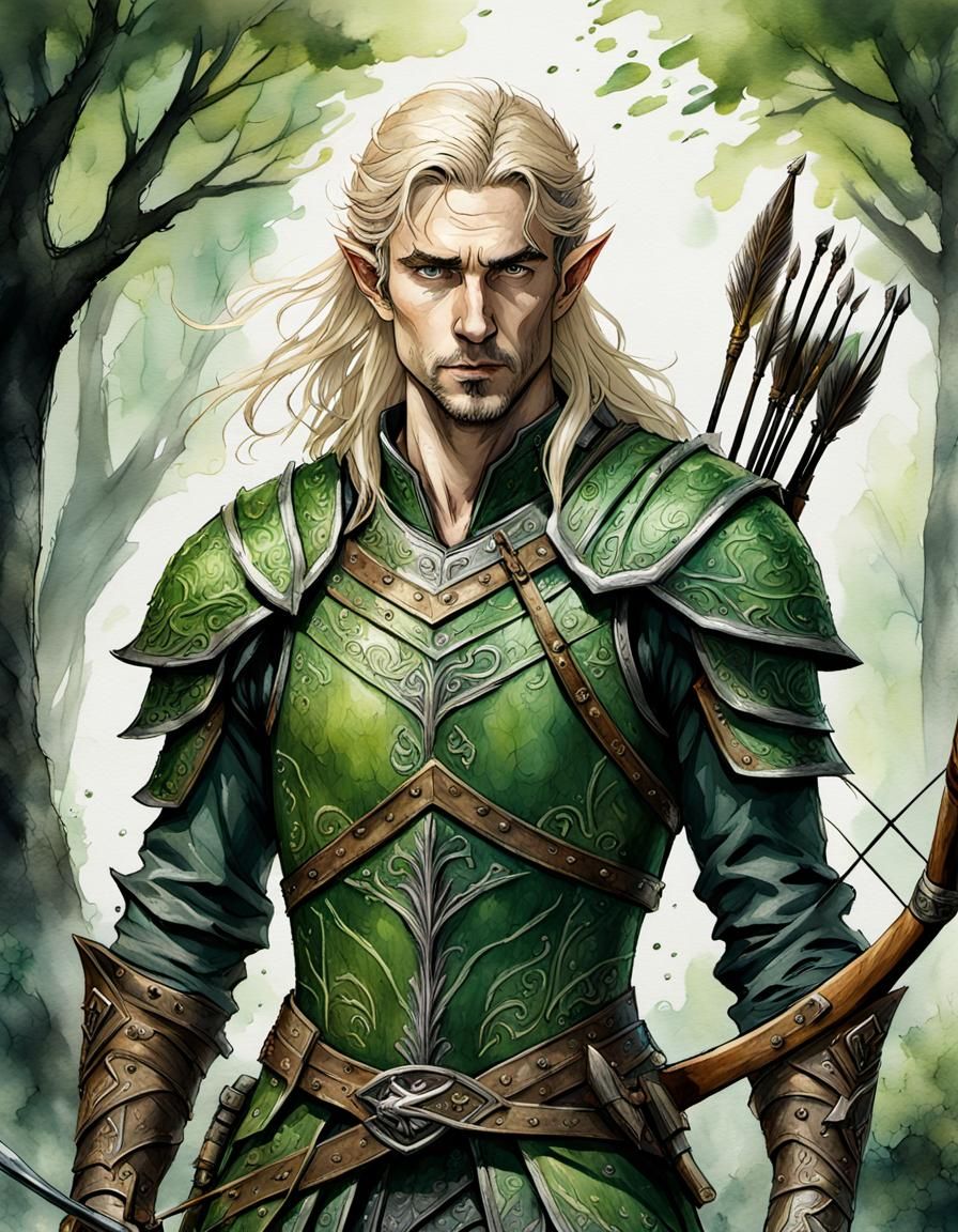 Zarundel Is the Finest of the Elvish Archers