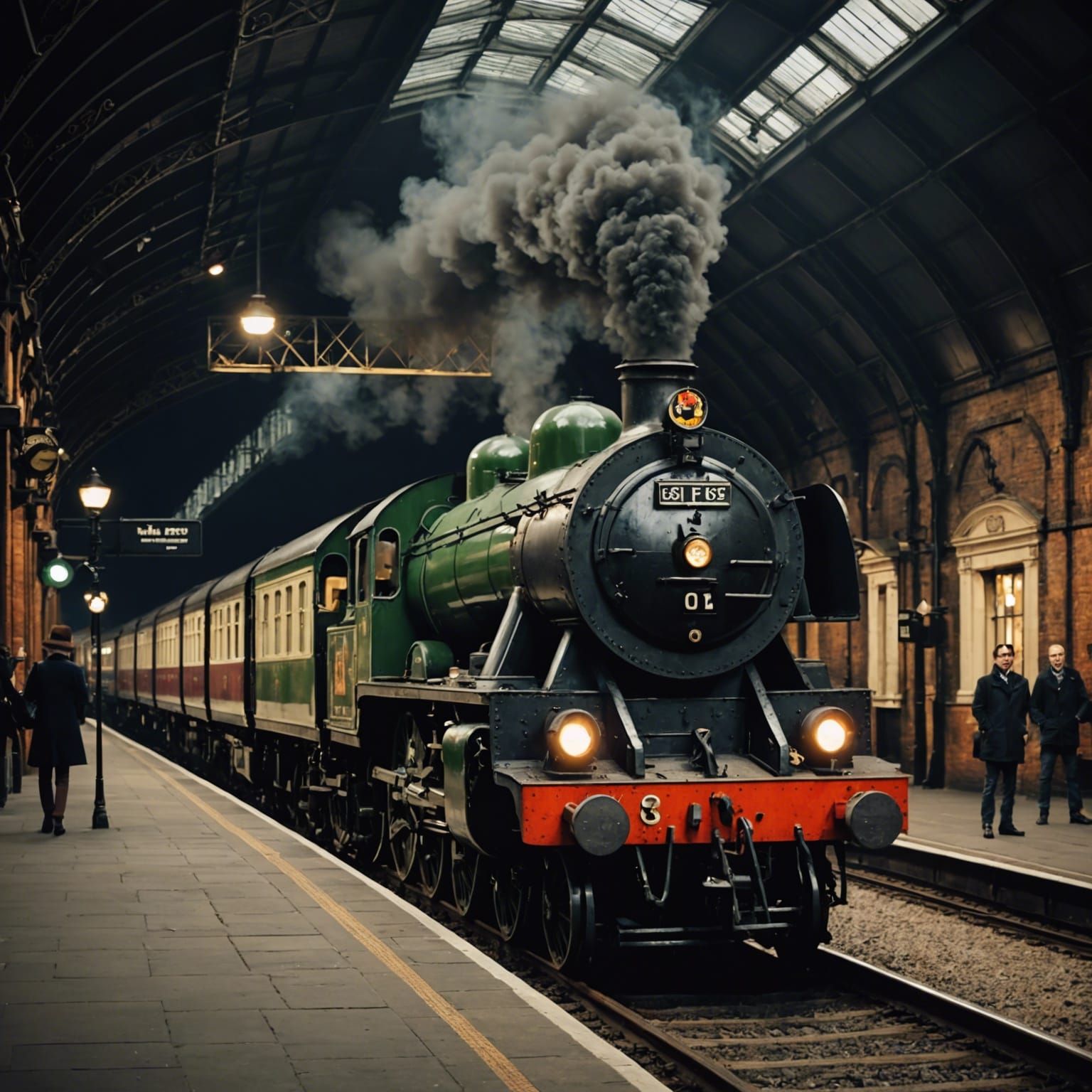 AI Art: Last Train to London