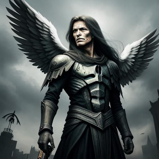 The Angel of Death: A Somber Depiction
