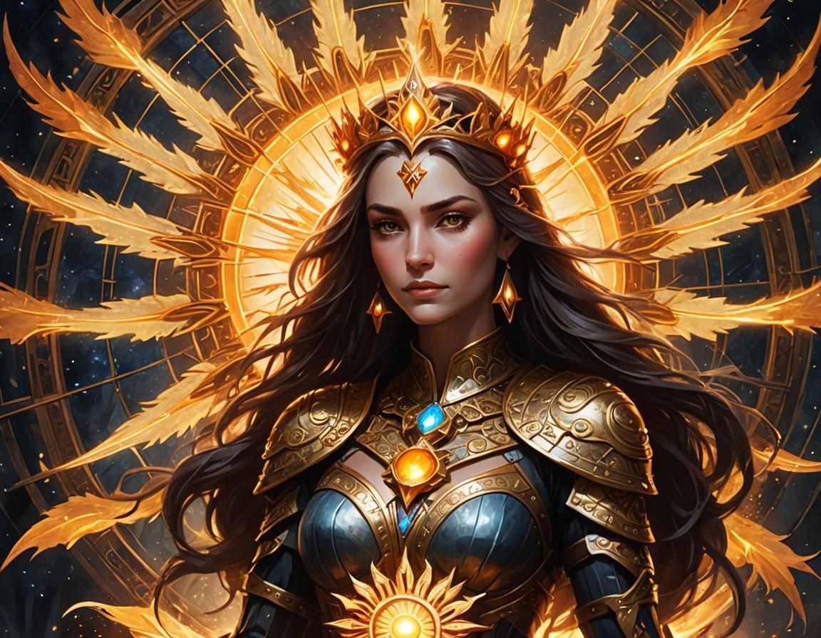 Meridia: Radiant Keeper of Light and Energies